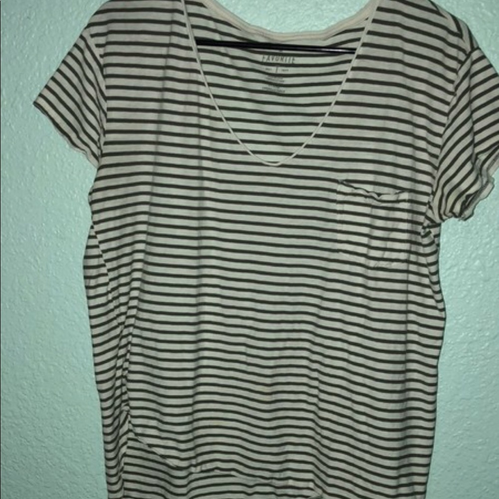 striped AE shirt